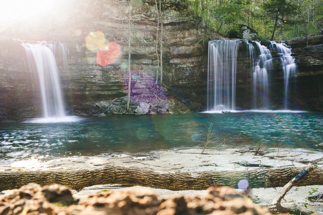 Waterfall in Arkansas. Why Northwest Arkansas is the Best Place to Live